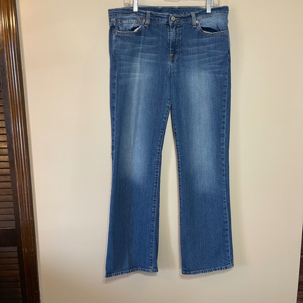 Lucky Brand Robin Sweet N Low Bootcut Jeans Blue Medium Wash Womens 16/33